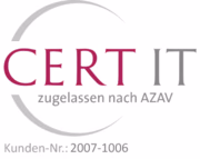 cert:it – als Träger zugelassen nach AZAV (Kunden-Nr. 2007-1006)